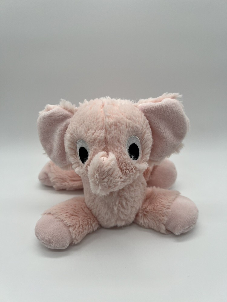 Manhattan Toy Floppies Pink Elephant Stuffed Animal Plush 8”