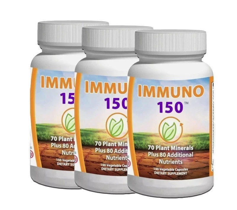 3PACK IMMUNO 150 THE ULTIMATE MULTI VITAMIN, IMMUNE BOOSTER HEALTH SUPPORT