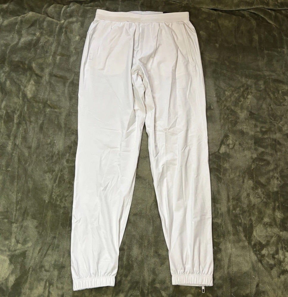 Lululemon Pants Joggers Mens Medium Dove Grey Surge Hybrid Training Tapered