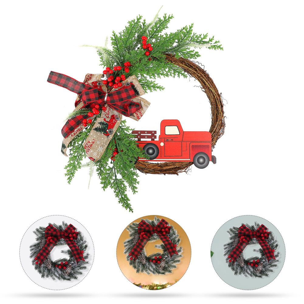 Christmas Indoor Decorations for Home Ball Garland Window Hanging (style 1)