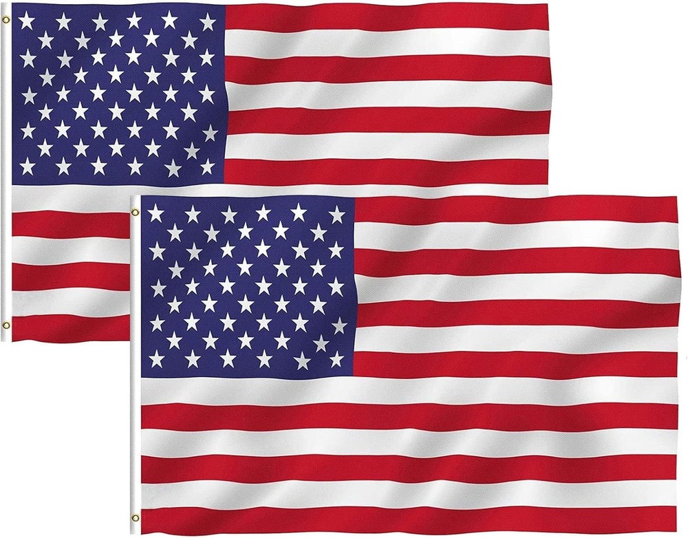 3x5 American Flag - Bright Fade-Resistant Heavy Duty Outdoor US Flag
