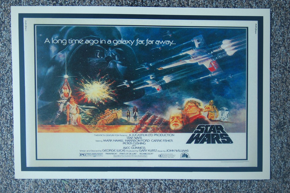 Star Wars A New Hope  Movie poster Lobby Card #5