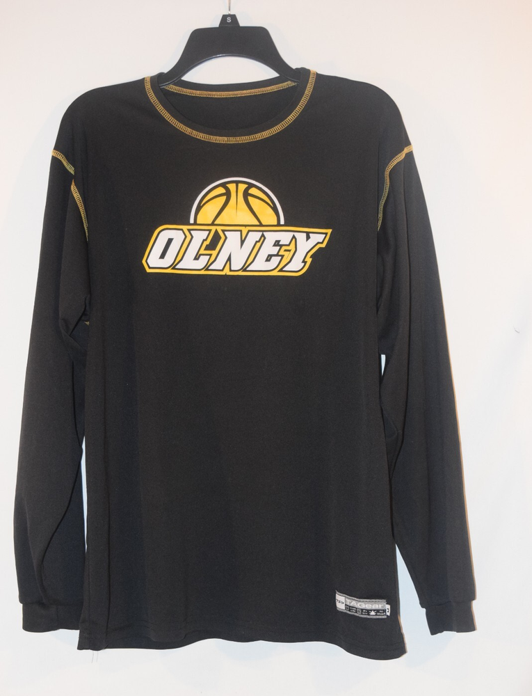 TAGear Black Basketball Compression Shirt Loose Crew Neck Activewear for Men