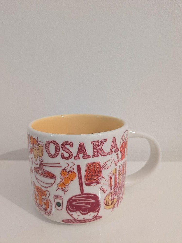 Starbucks Osaka Been There Series Japan Collectible Coffee Mug Pre-Owned