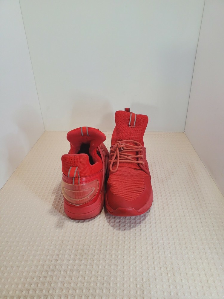 Aldo Zeaven Fashion Sneakers Red Lace Up Size US 7.5 EUR 38 UK 5