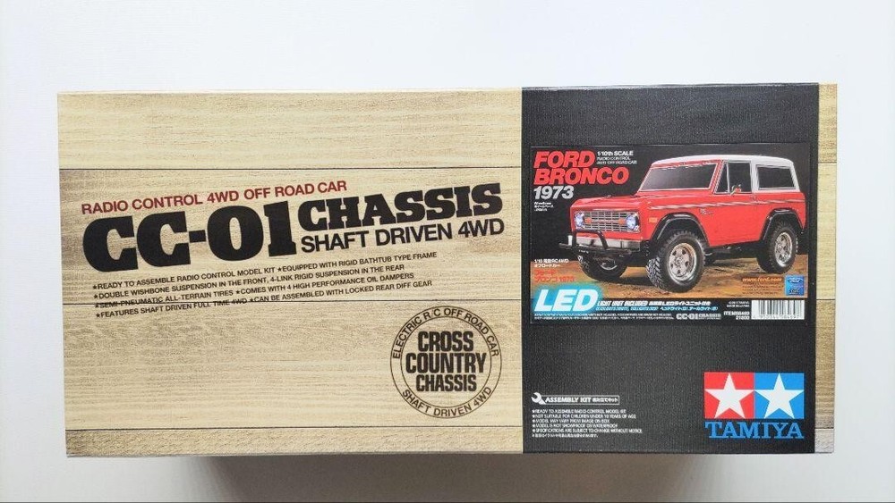 Tamiya 1/10 Ford Bronco 1973 CC-01 RC Off-Road Car Kit