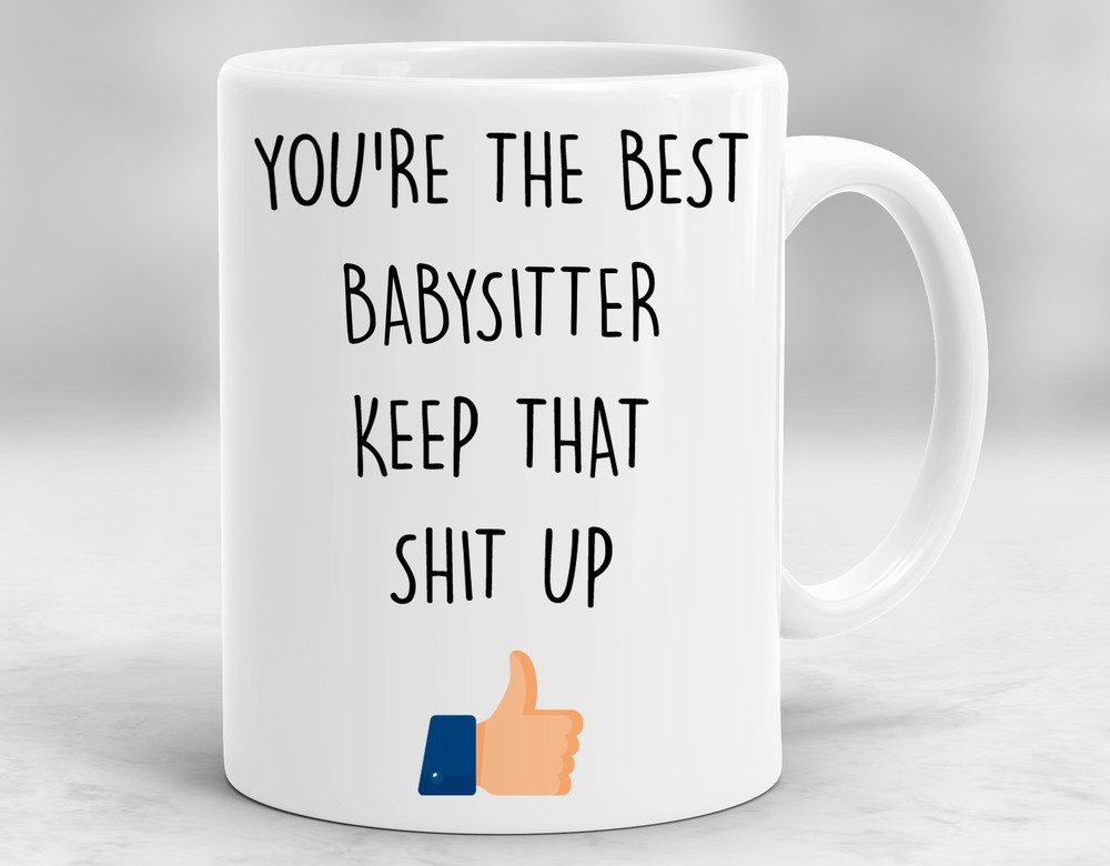Babysitter Gift Babysitter Mug Presents For Babysitter Babysitter Cup P476