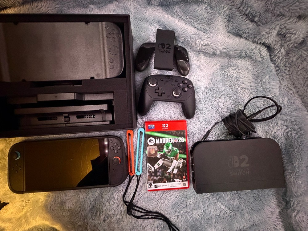 Nintendo Switch 2 with Pro Controller, DBrand case, Games, All accessories