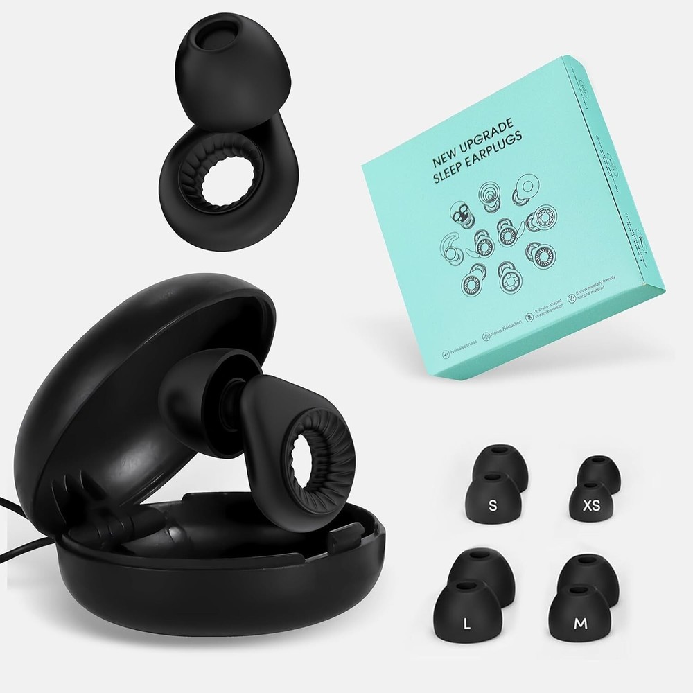 Ear Plugs for Noise Reduction, Reusable High Fidelity Earplugs for Concerts, Mus