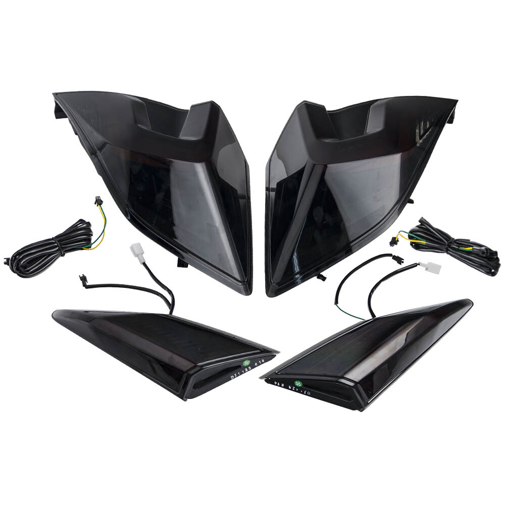 4PCS LED Smoke Tail Lights for 2016-2020 Honda Civic Pair 34150TBAA01
