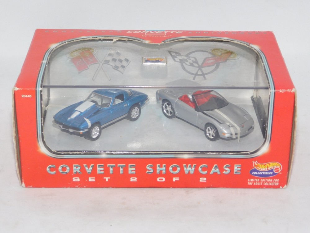 1998 Hot Wheels Collectibles - Corvette Showcase Set 2 Of 2 - 1:64
