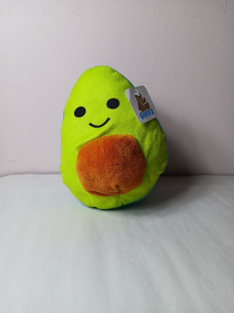 Goffa AVOCADO W Pit plush 7” Plush Stuffed Animal Green W Tag