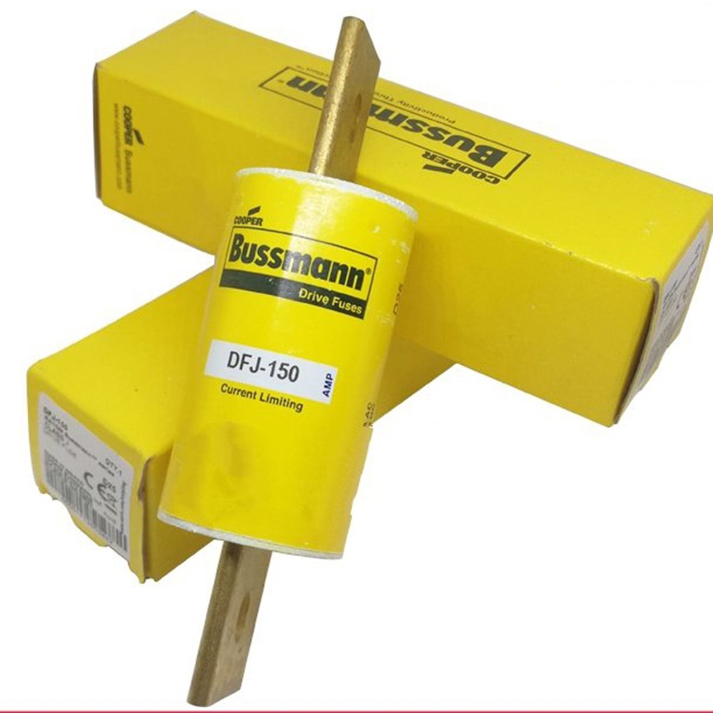 one New Bussmann DFJ-150 DFJ 150A 600Vac Class J DRIVE Fuse Free ship