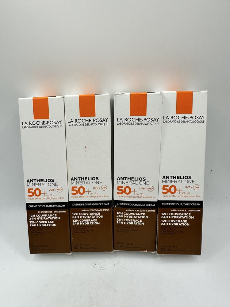 New La Roche Posay Anthelios Mineral One SPF50+ Dark Brown 30ml 4X Formula