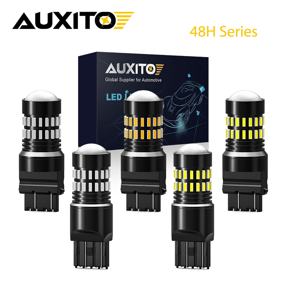 AUXITO 7443 7440 Amber/White LED Turn Signal Light Bulbs Anti Hyper Flash CANBUS