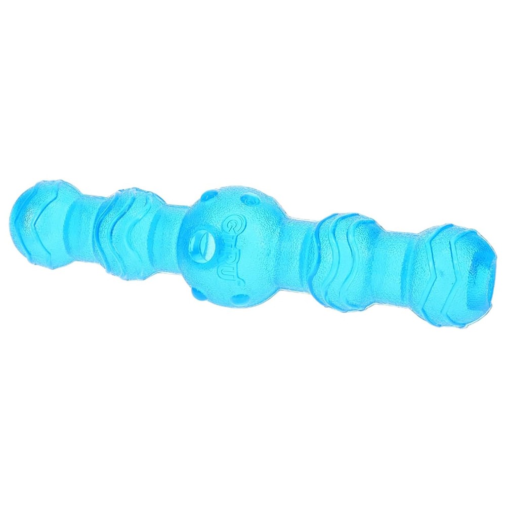 : Shaker Stick - Large - Blue Dog Toy, Treat Dispensing, 11.25