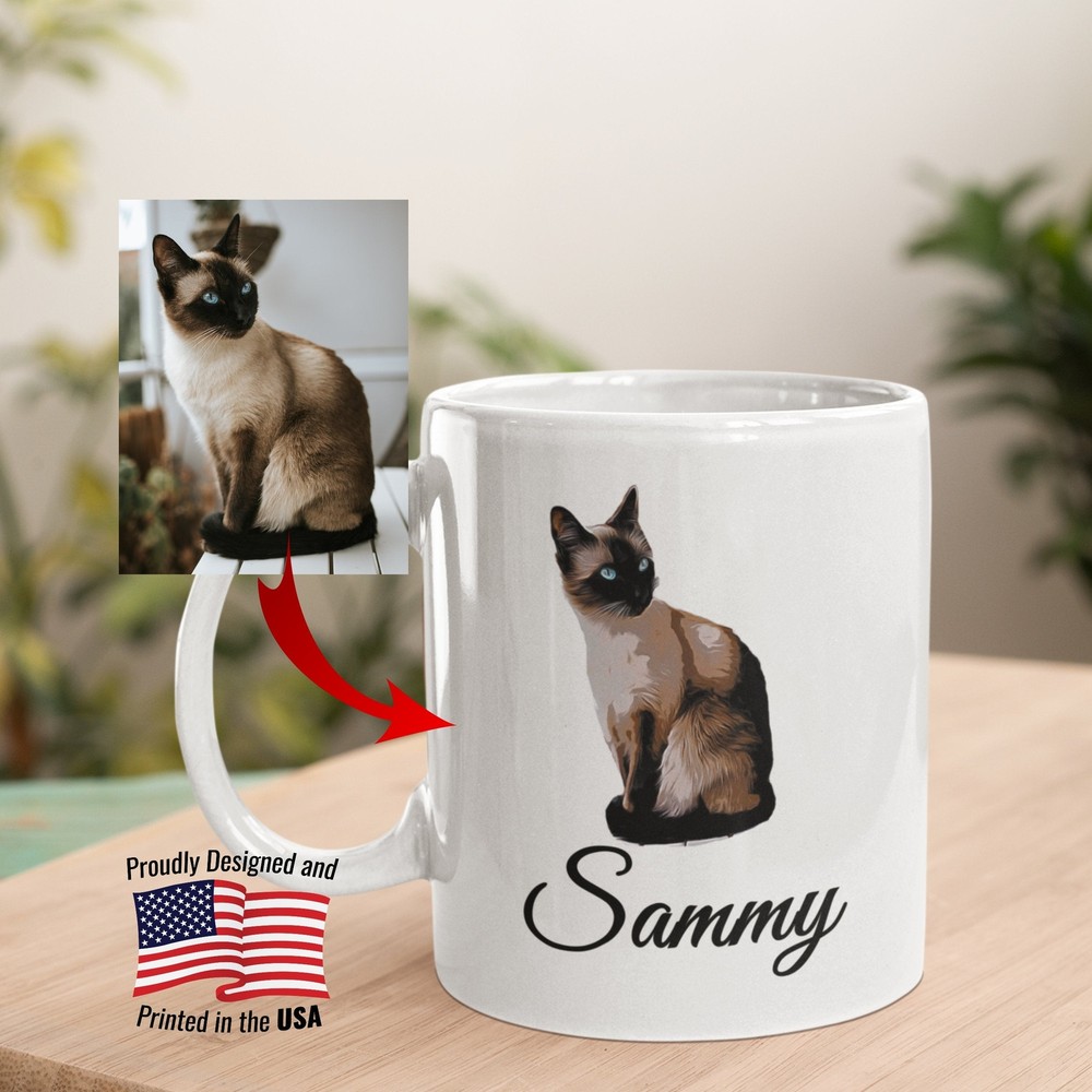 Custom Cat Mug Cat Mug Personalized Personalized Cat Mug Tea Mug Cat Cat Parent
