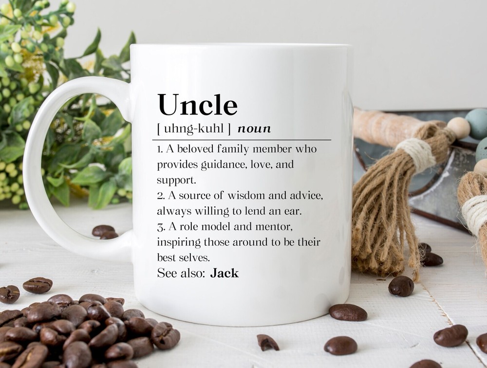 Personalized Uncle Fathers Day Mug Custom Uncle Definition Gift Sentimental Uncl