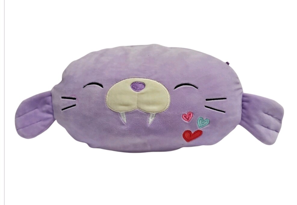 Squishmallow 12in Winnie Walrus Purple Valentine Stackable Plush #49