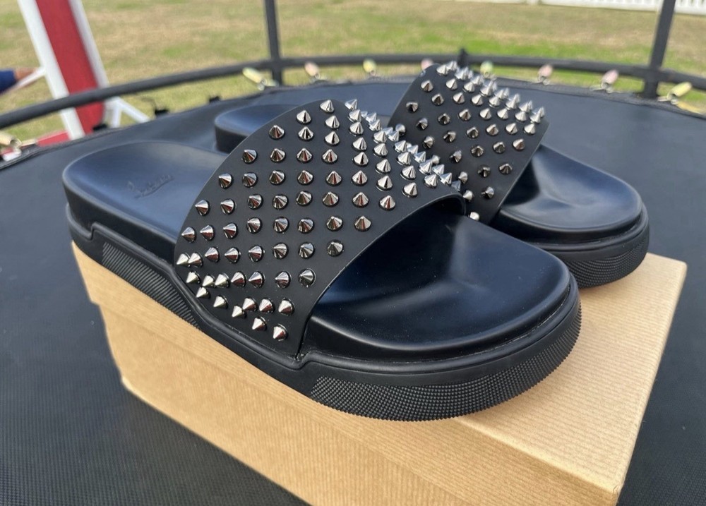 Christian Louboutin slides size 43