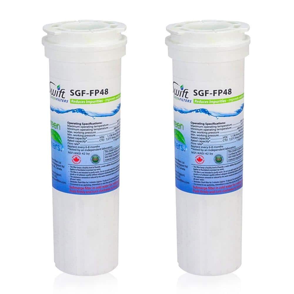 Fisher & Paykel WF296 EFF6017 836848 Water Filter Replacement 2-Pack