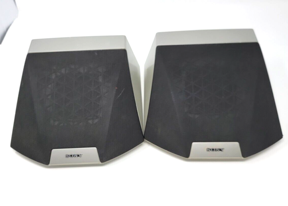 Sony SS-SR50 2-Pack Gray Surround Sound Satellite Speakers