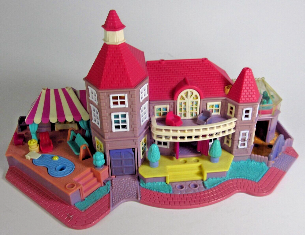 Vintage 1994 BLUEBIRD POLLY POCKET MAGICAL MANSION Playset - No Figures