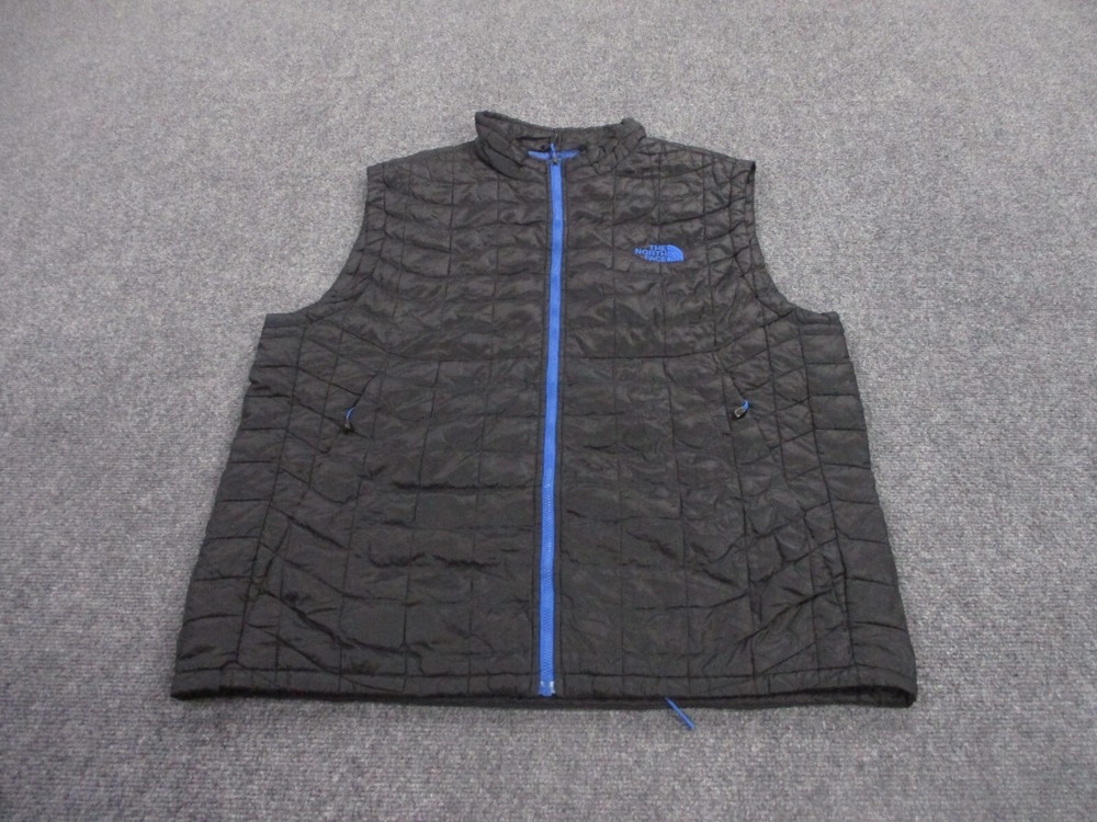 The North Face Vest Jacket Adult L Thermoball Puffer Quilted Outdoors Hiking Men