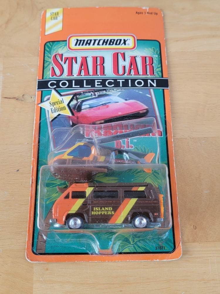 Hot Wheels Matchbox Magnum PI Island Hoppers Helicopter & Sunagon ~ READ ~