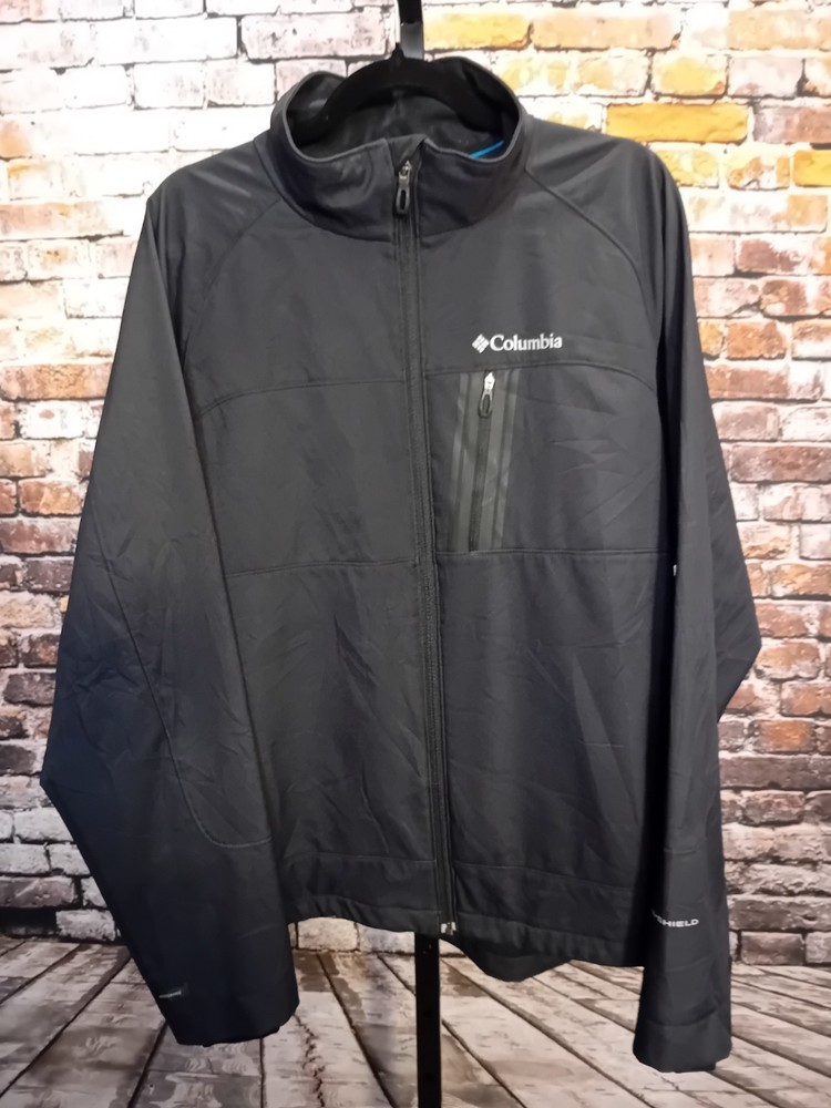 Columbia Men's XL Medium Black Ascender Softshell Jacket