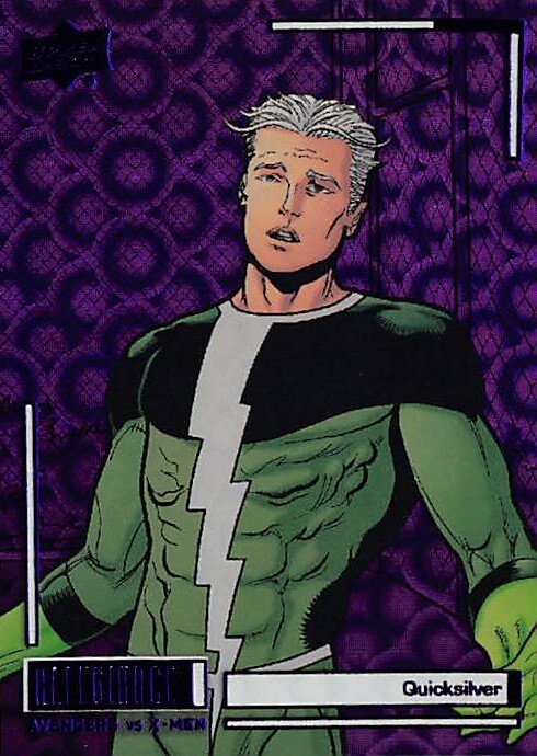 Quicksilver 2023 Marvel Allegiance Avengers Vs. X-Men #C74 Purple Cosmic /99