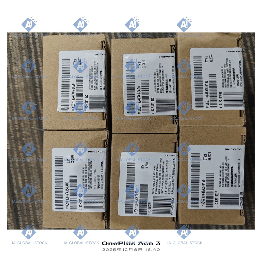 Free Fast Ship One NEW Siemens 6ES7138-4FA05-0AB0 Warranty Included