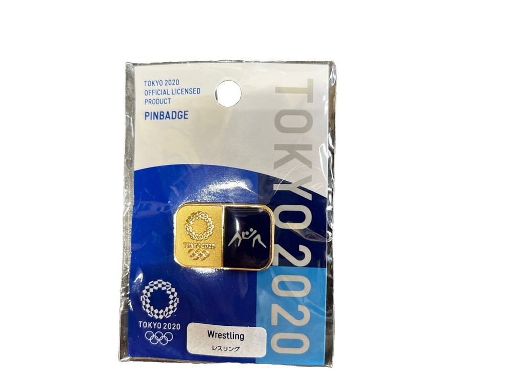 Tokyo Olympics 2020 Olympic Sport Pictogram Wrestling Pin Badge From Japan