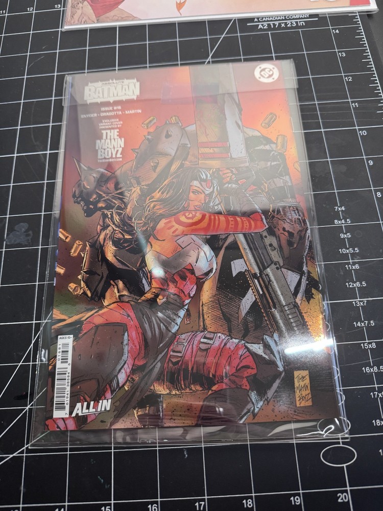 Absolute Batman #16 Clay Mann exclusive variant FOIL - SIGNED BY CLAY MANN W/COA