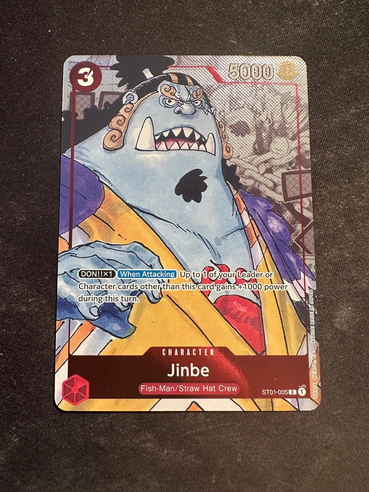 Jinbe - ST01-005 - Promo - One Piece Card Game - 25th Anniversary  N/M