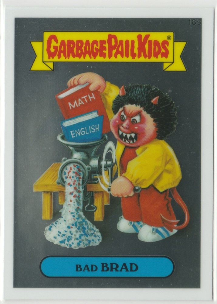Bad Brad 18b Garbage Pail Kids 2013 Chrome Series 1 CS1 GPK