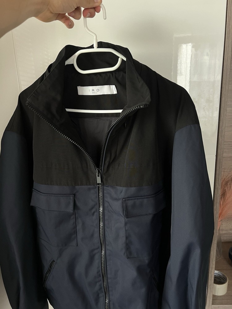 Archival IRO Paris Spring/Summer 2022 Block Blue/Black Barnes Jacket | M