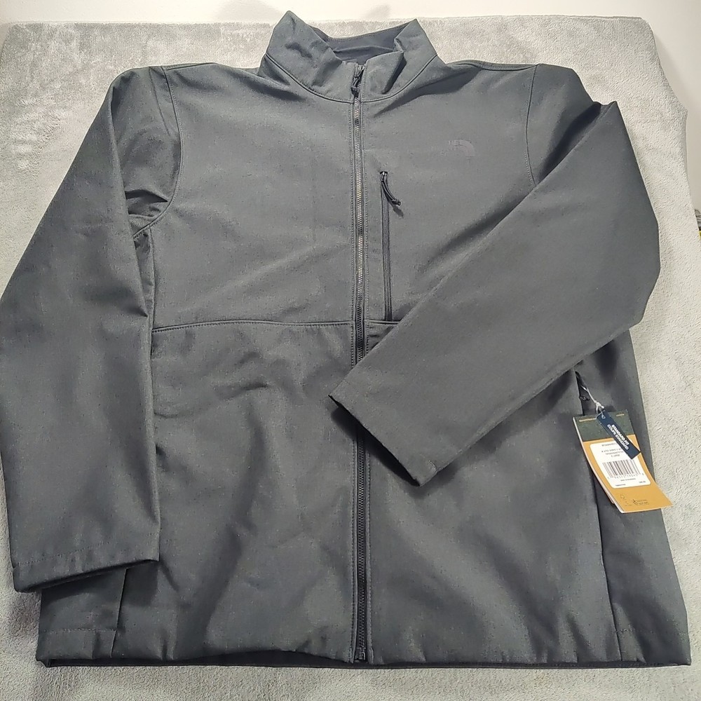 The North Face Apex Bionic 3 Windwall Jacket for Men in TNF Dark Grey Heather Size XL