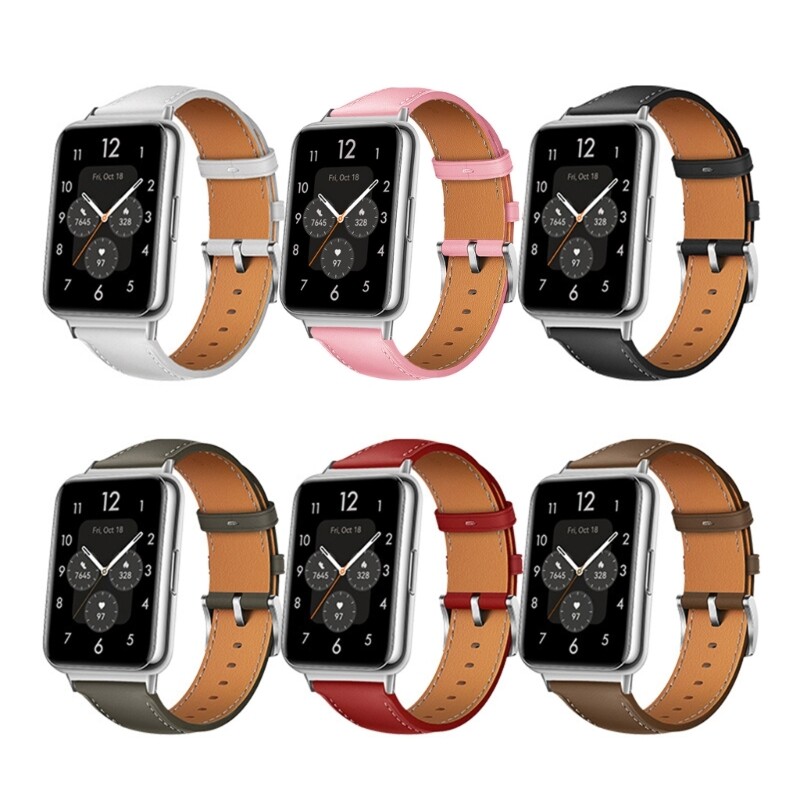 For HuaweiWatch Fit 2 Watch Adjustable Leather PU Band Strap Wristband