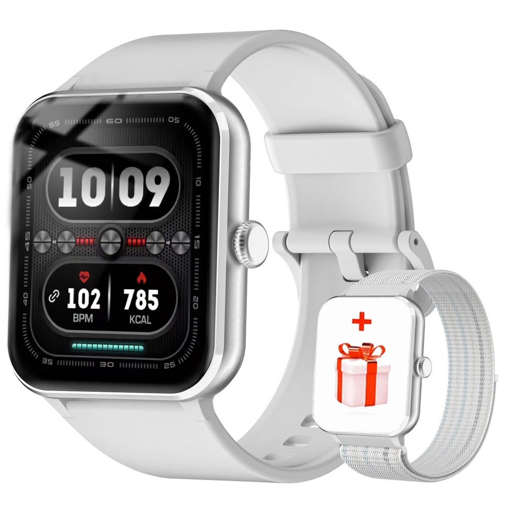 Bluetooth Smart Watches Heart Rate Fitness Tracker For iPhone Android Samsung