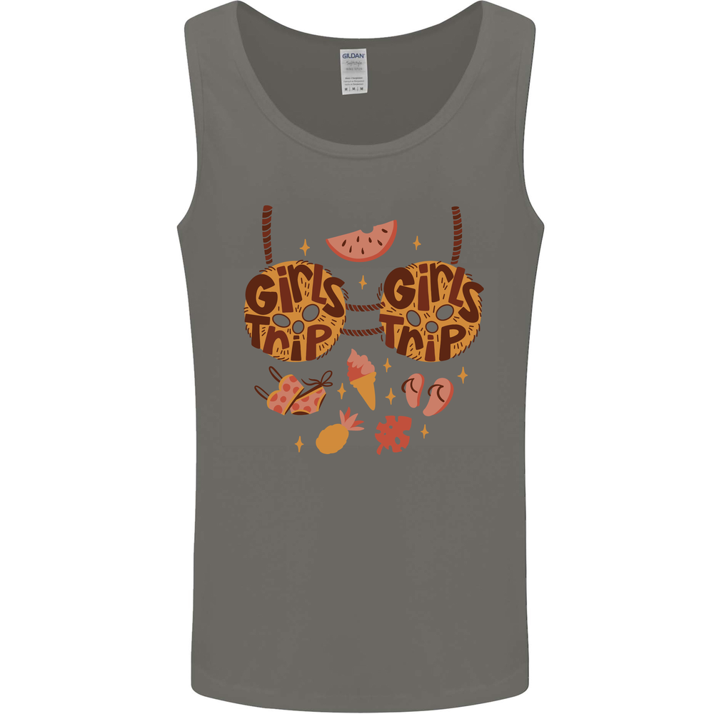 Girls Trip Fancy Dress Costume Holiday Mens Vest Tank Top