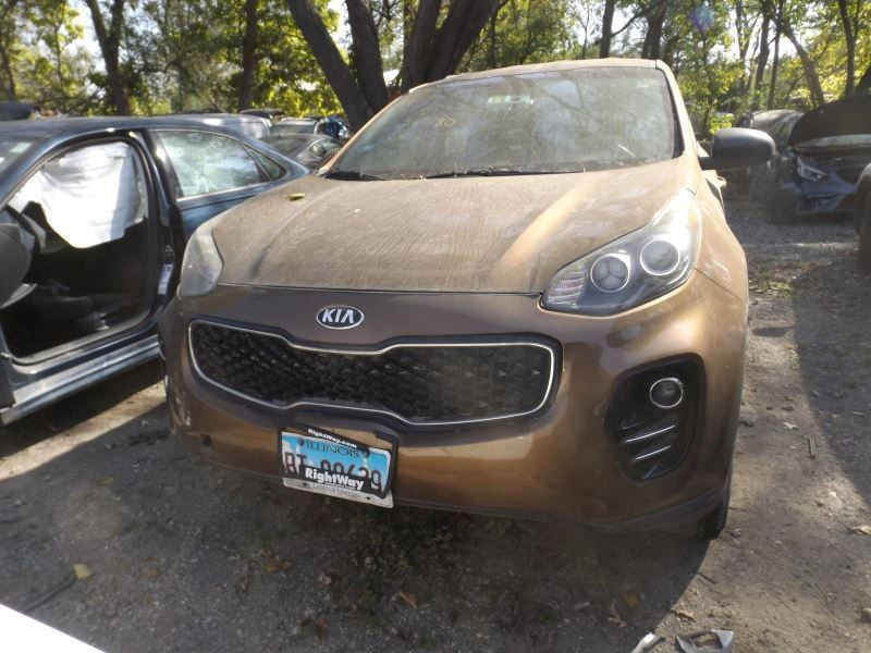 Passenger Right Front Door Light Tint Glass Fits 17-20 SPORTAGE 1469914