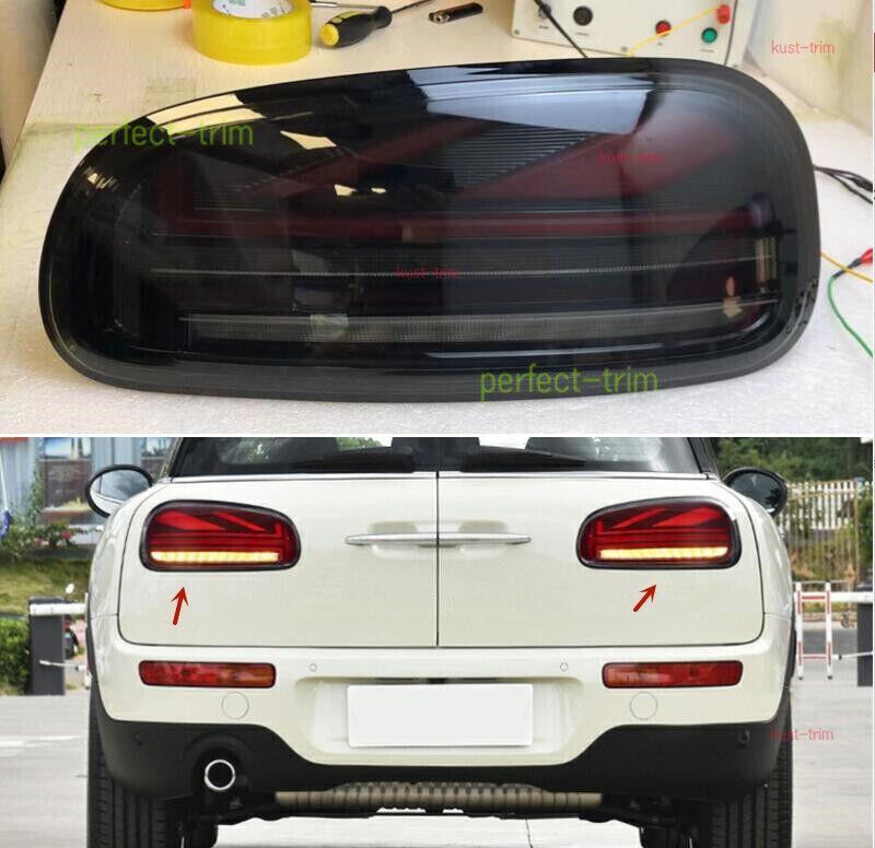 Smoky Black Rear Lamp DRL Dynamic Turn Signal Brake Reverse Light for Mini F54 2015-2020