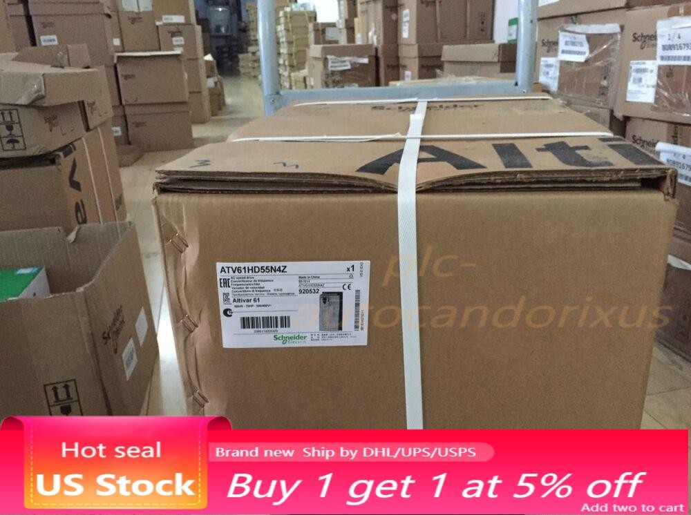 1PC Schneider ATV61HD55N4Z Inverter New In Box Fast Shipping
