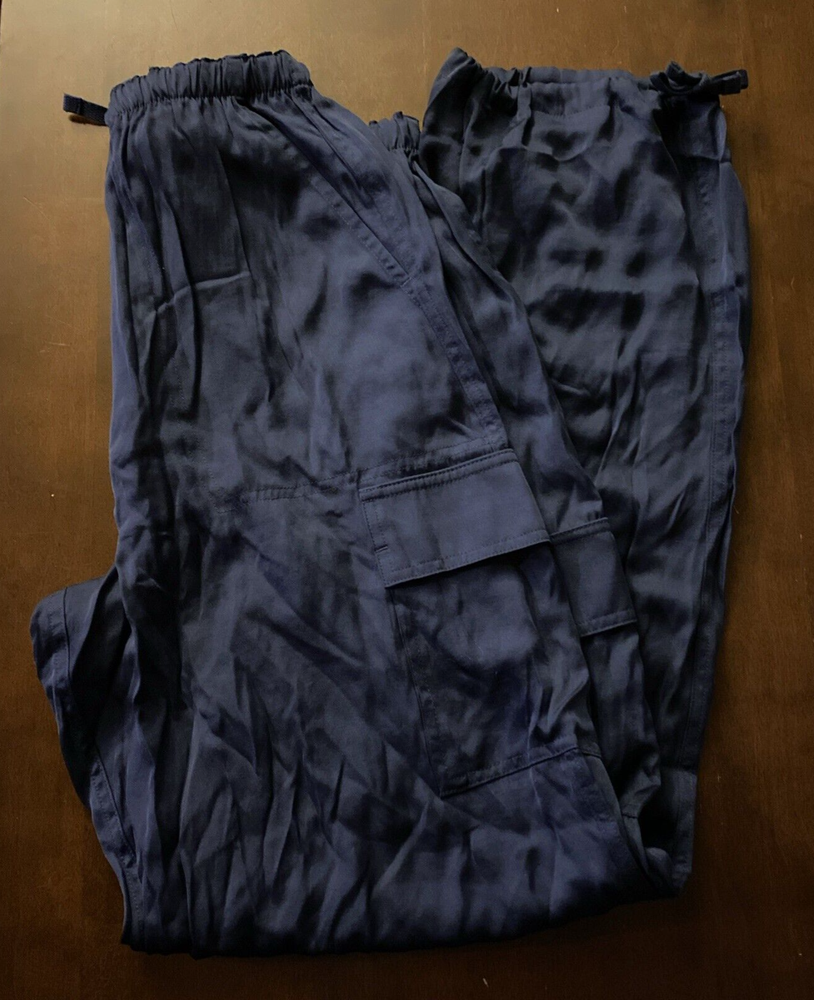 PINK by Victoria's Secret Women’s Satin Parachute Pants Size Small Tall