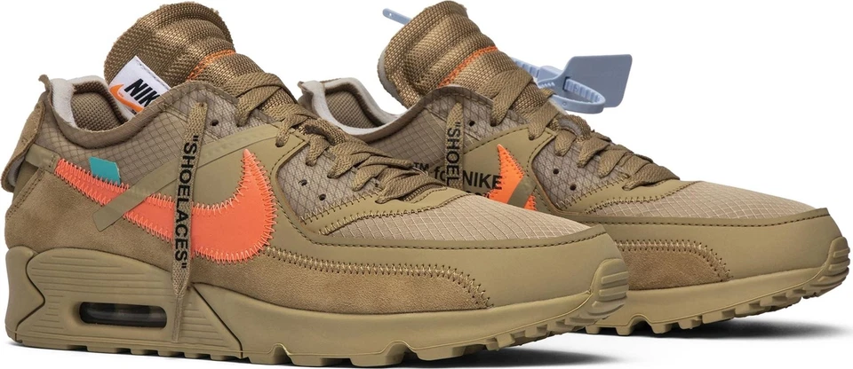 Nike Off-White x Air Max 90 'Desert Ore'  Men's  AA7293-200