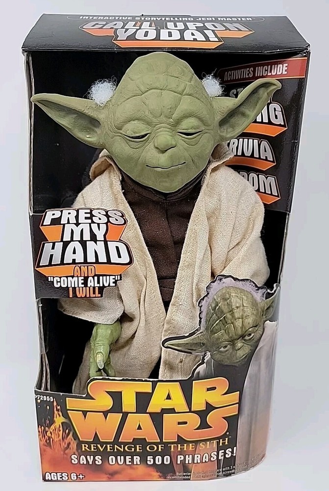 Star Wars Call Upon Yoda Interactive Jedi Master 2005 Revenge Of The Sith 72955