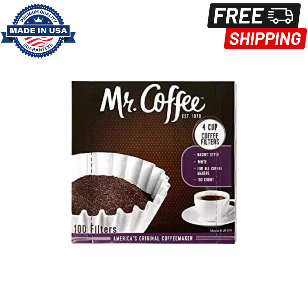 4-Cup Coffee Filters, 100-Count