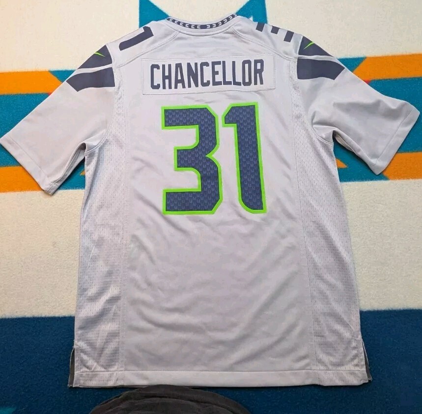Kam Chancellor Seattle Seahawks Nike On Field Jersey Legion Of Boom #31 Medium