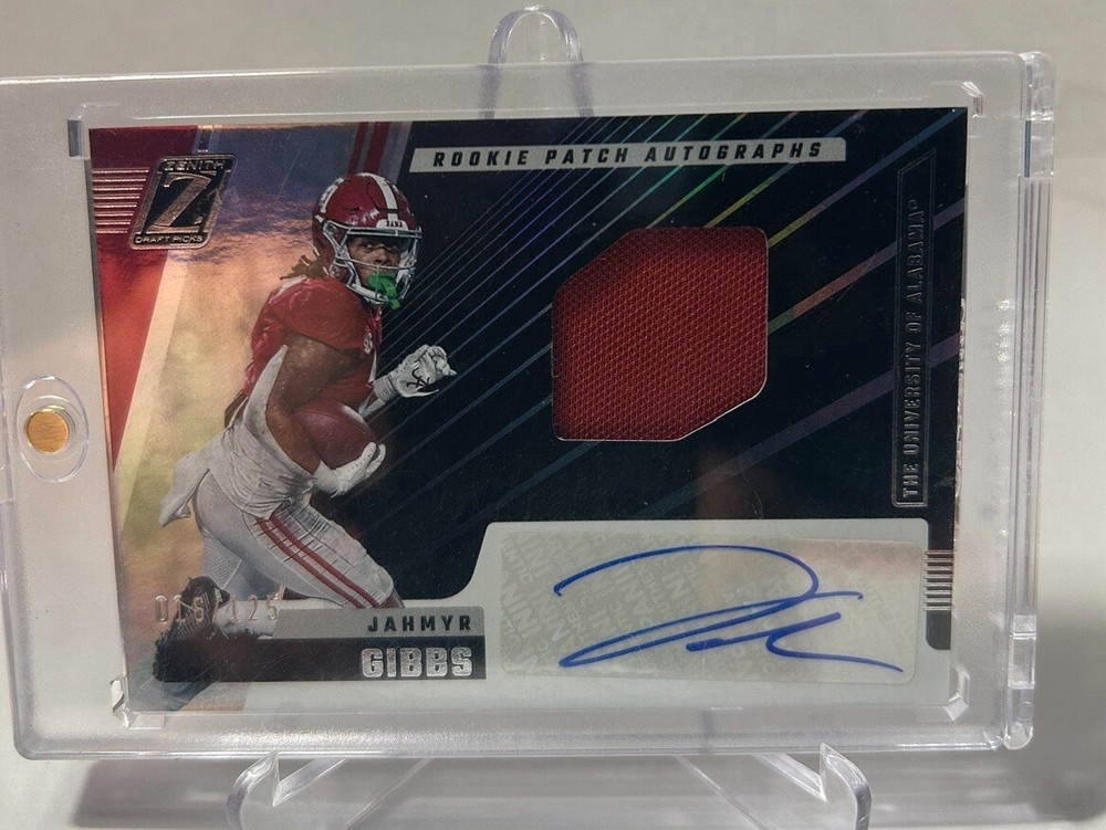 Jahmyr Gibbs 2023 Chronicles Draft Picks Zenith RPA /125